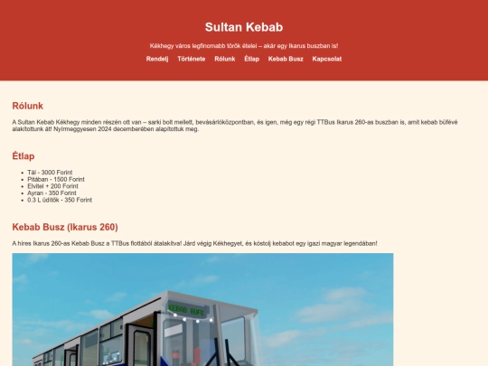 kekhegy/sultankebab/indexarchive screenshot