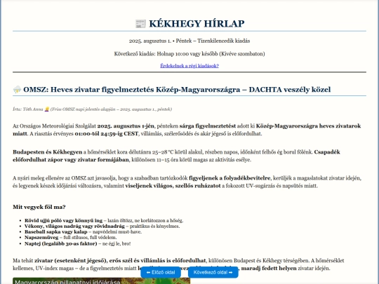 kekhegy/ujsagarchiv/archiv19 screenshot