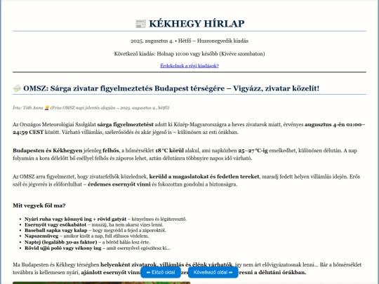 kekhegy/ujsagarchiv/archiv21 screenshot