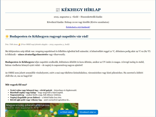 kekhegy/ujsagarchiv/archiv22 screenshot