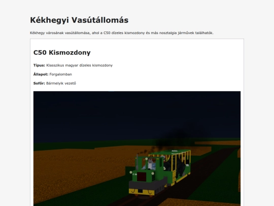 kekhegy/wiki/vasut screenshot