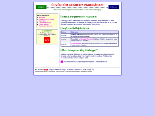 retro1998/kekhegy screenshot