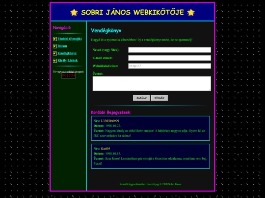 retro1998/sobrijanos/vendegkonyv screenshot