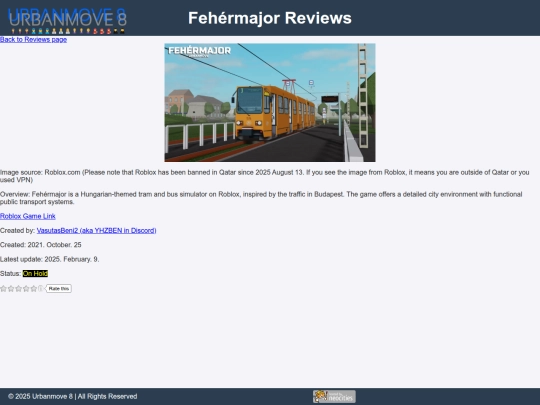 reviews/fehermajor screenshot