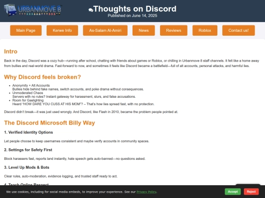 thoughtsondiscord screenshot