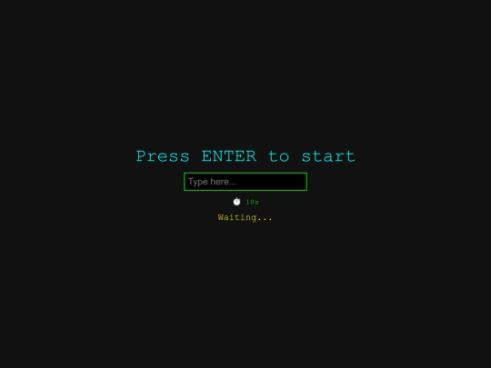 type screenshot