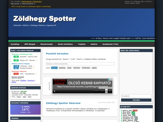 zoldhegy/spottingbeta screenshot