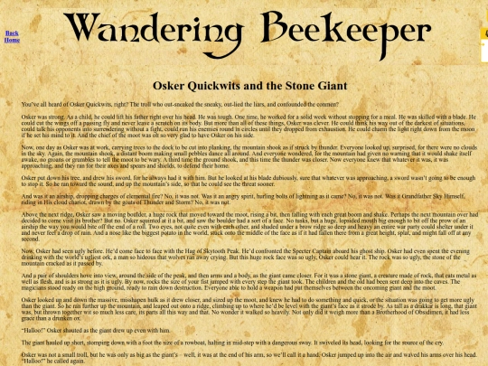 Earthdawn/oskerstonegiant screenshot
