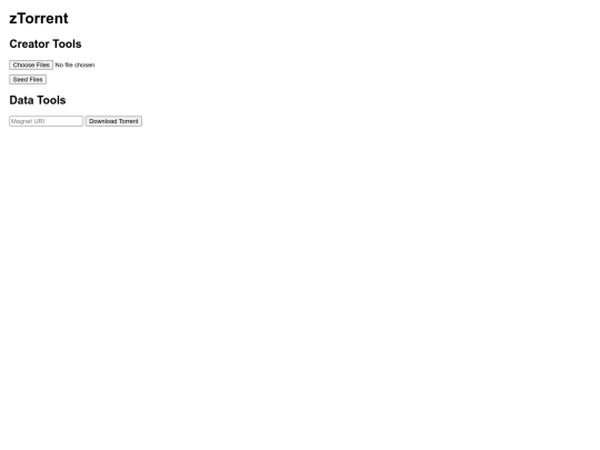 ztorrent screenshot