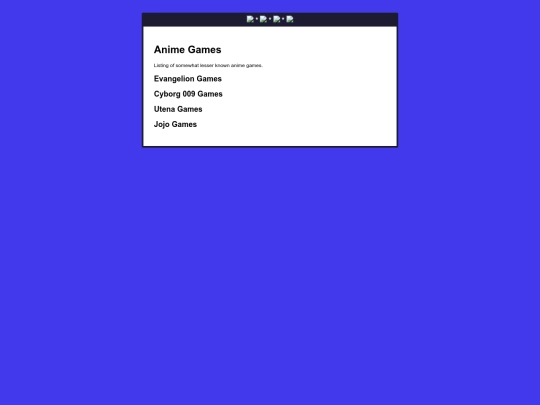 fanpages/gamepages/gamesindex screenshot