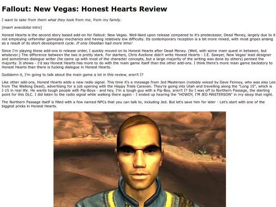 rambling/hhreviewtitlelater screenshot