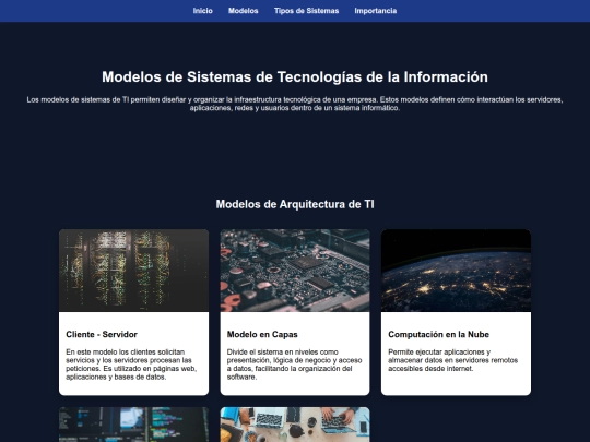 pages/modelosSistemas screenshot
