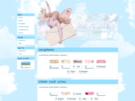 links screenshot