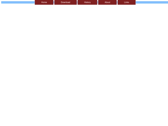 menu screenshot