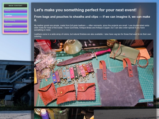 Leather screenshot