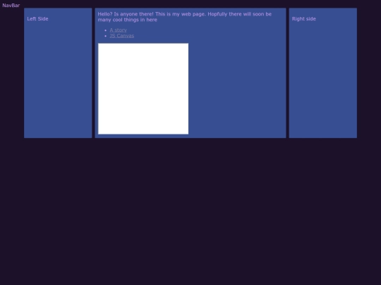 Old Site screenshot