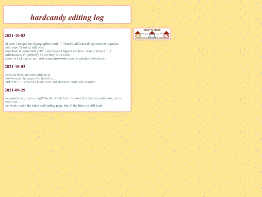 log screenshot
