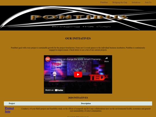 initiatives screenshot