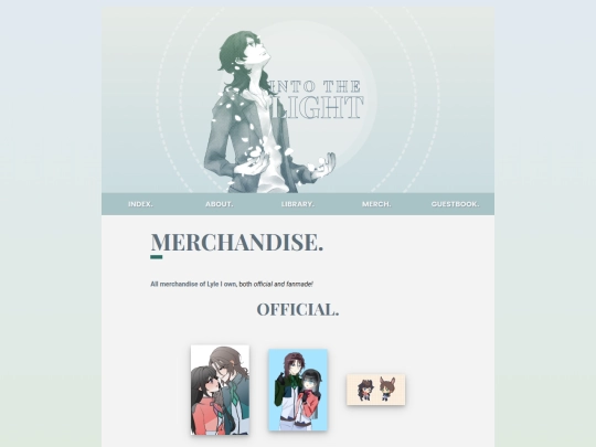 merch screenshot