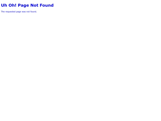 not_found screenshot