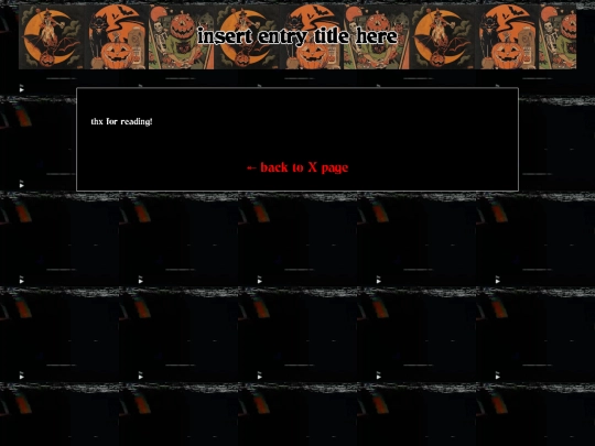 horror shrine/entrytemplate screenshot
