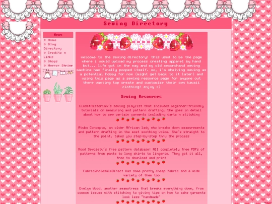 sewing/sewinghome screenshot