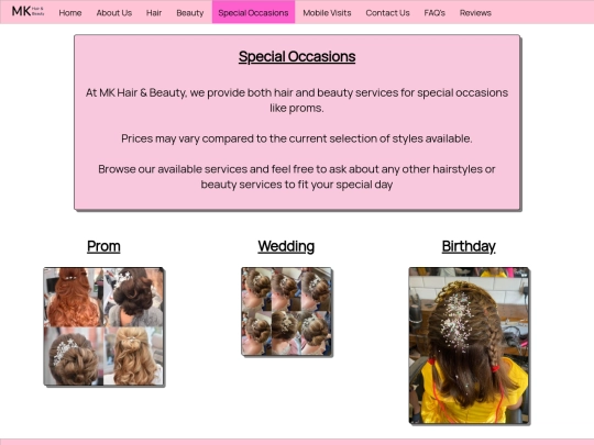 Special-Occasions screenshot