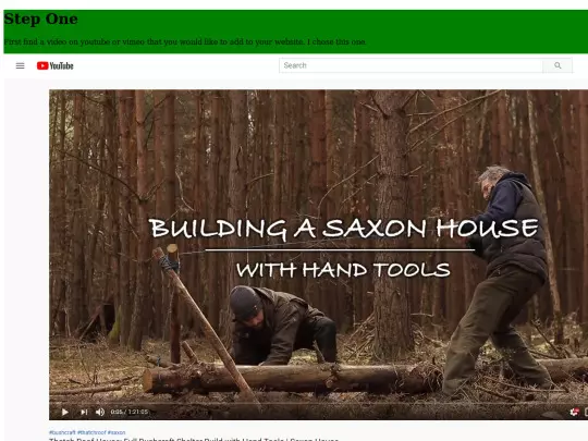 video-embedding screenshot