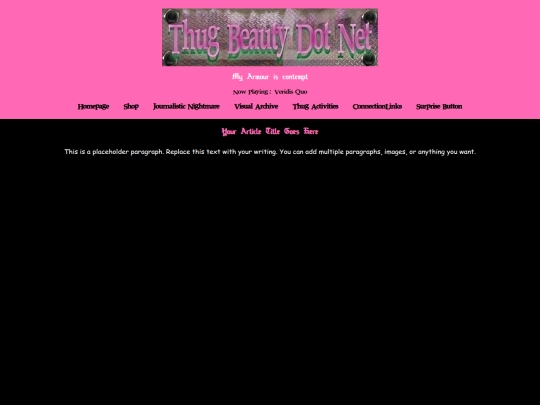 TBPageTemplatePrimary screenshot