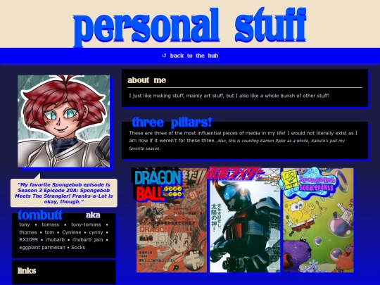 personal screenshot