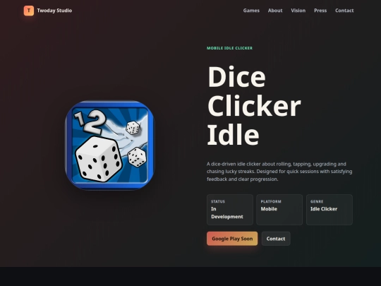 dice-clicker-idle screenshot