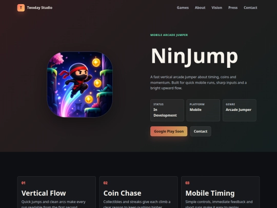 ninjump screenshot