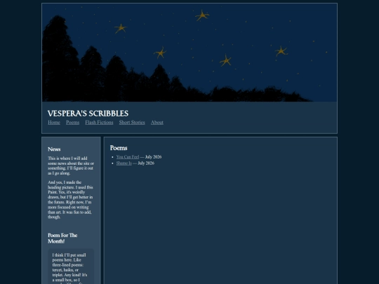 poems screenshot
