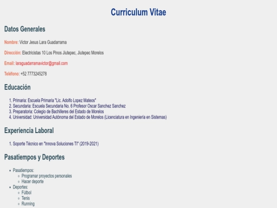 index screenshot