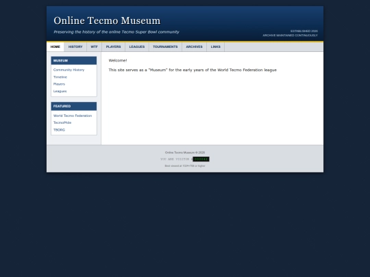 testpage screenshot