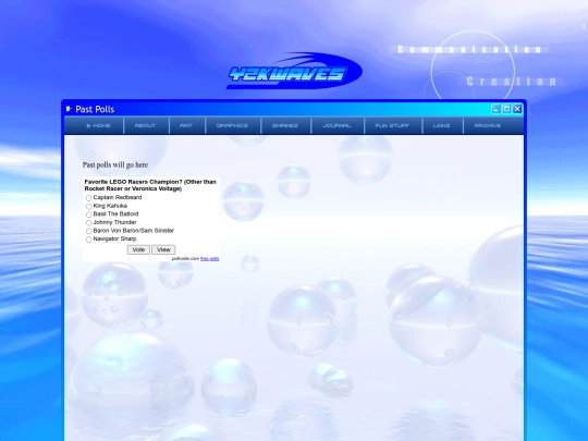 polls screenshot