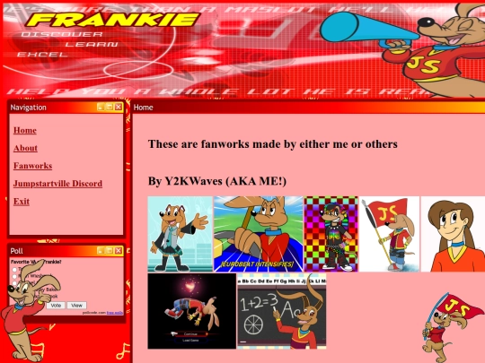 shrines/Frankie/fanworks screenshot