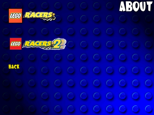shrines/LEGO Racers/about screenshot