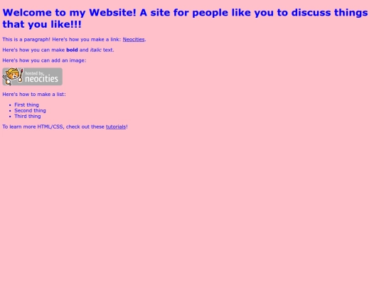 index screenshot