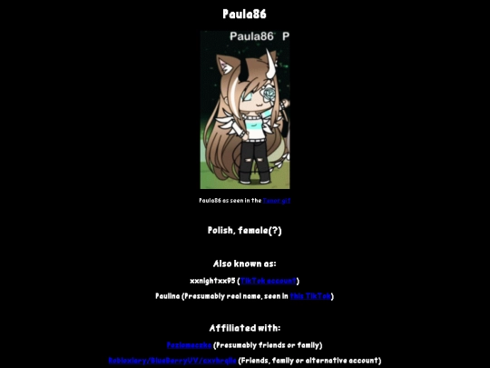 pozioarchive/individuals/Paula86 screenshot