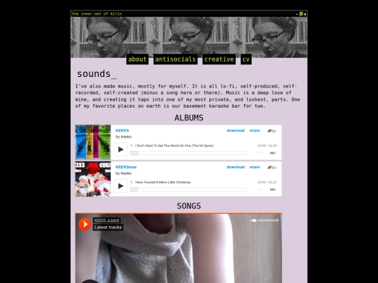 sounds screenshot