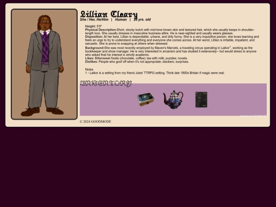 oclist/lillian screenshot