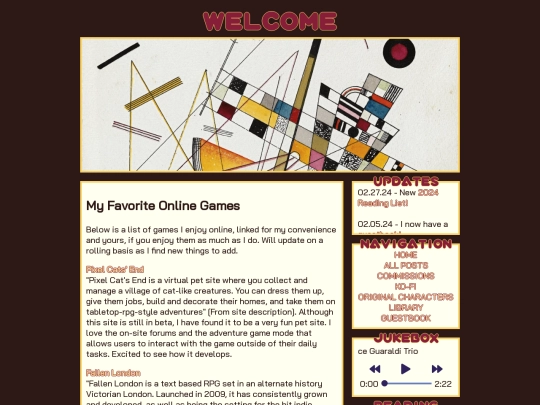 postlist/favgames screenshot