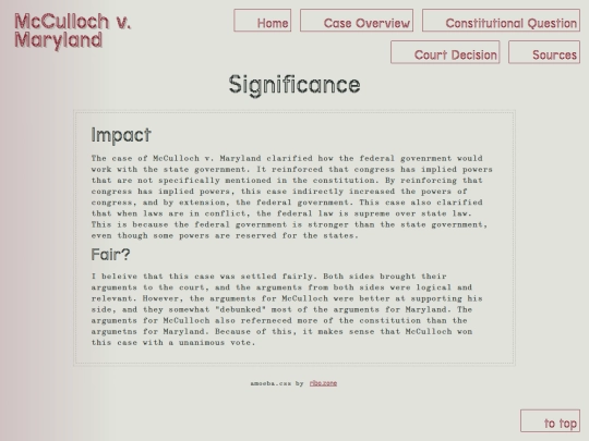 significance screenshot