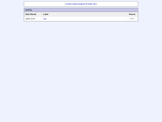 archives screenshot