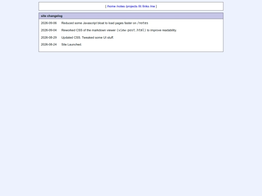 changelog screenshot