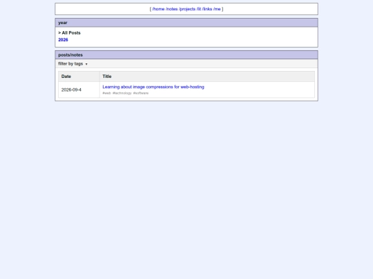 notes screenshot
