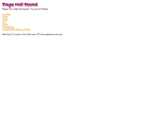 not_found screenshot