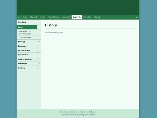 history screenshot