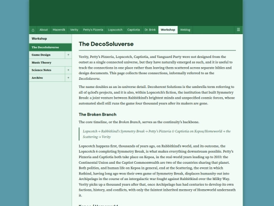 workshop/decosoluverse screenshot